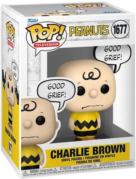Charlie Brown With Speech Bubble - Peanuts vinyl figure collectible [Barcode 889698835084] - Main Image 2