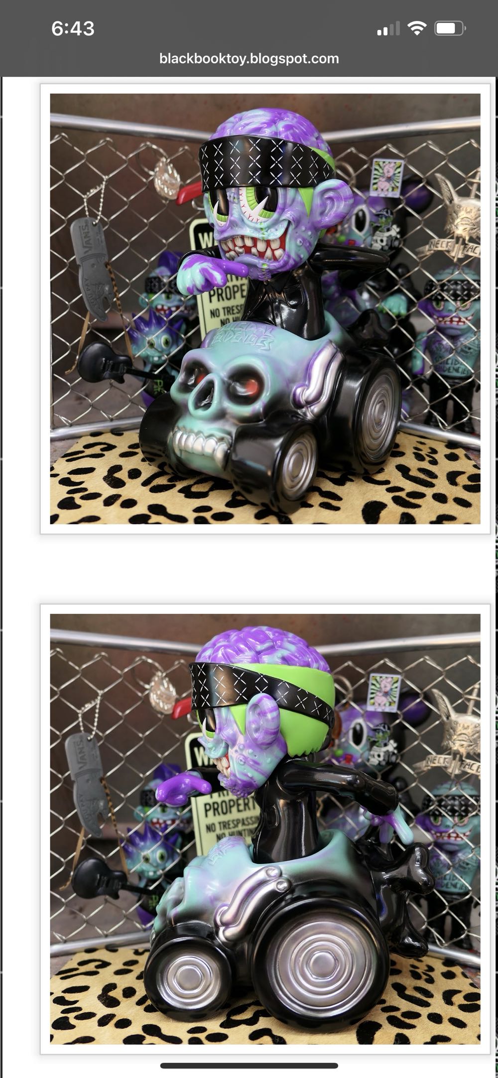 Suicidal Tendencies:”Devil Marbled” SKUM-kun Series  vinyl figure collectible - Main Image 3