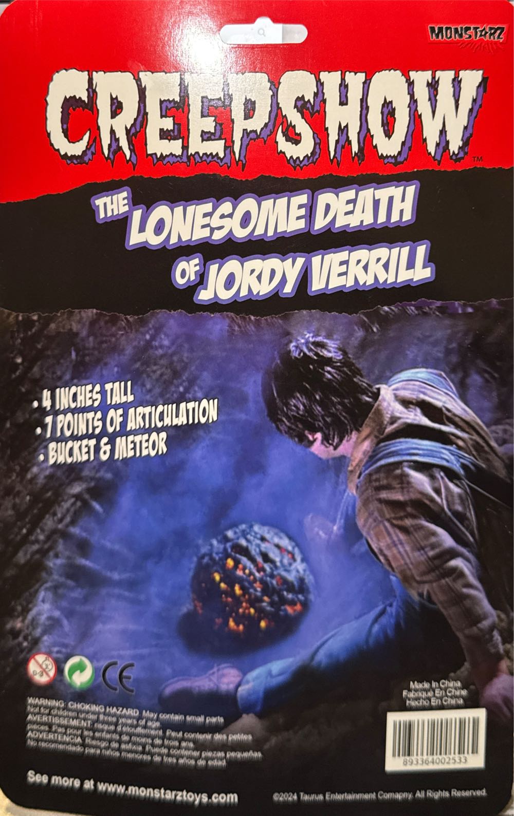 Jordy Verrill - Creepshow vinyl figure collectible [Barcode 893364002533] - Main Image 2
