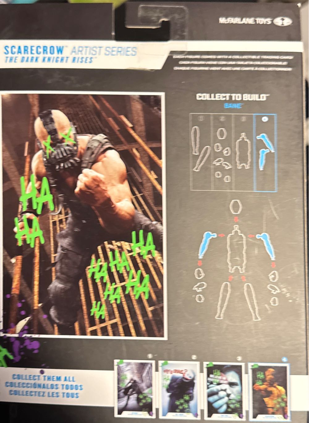 DC Multiverse The Dark Knight Rises: Scarecrow (Artist Series)(Jokerized)  vinyl figure collectible [Barcode 787926155846] - Main Image 2