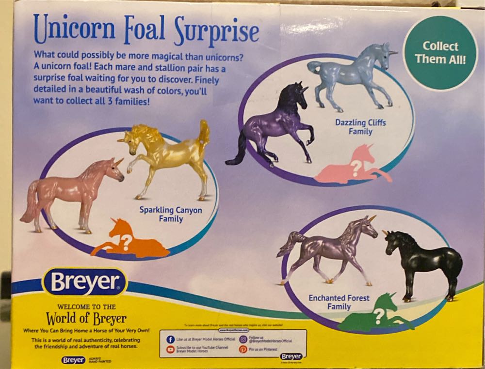 Unicorn Foal Surprise - Sparkling Canyon  vinyl figure collectible [Barcode 019756100735] - Main Image 2