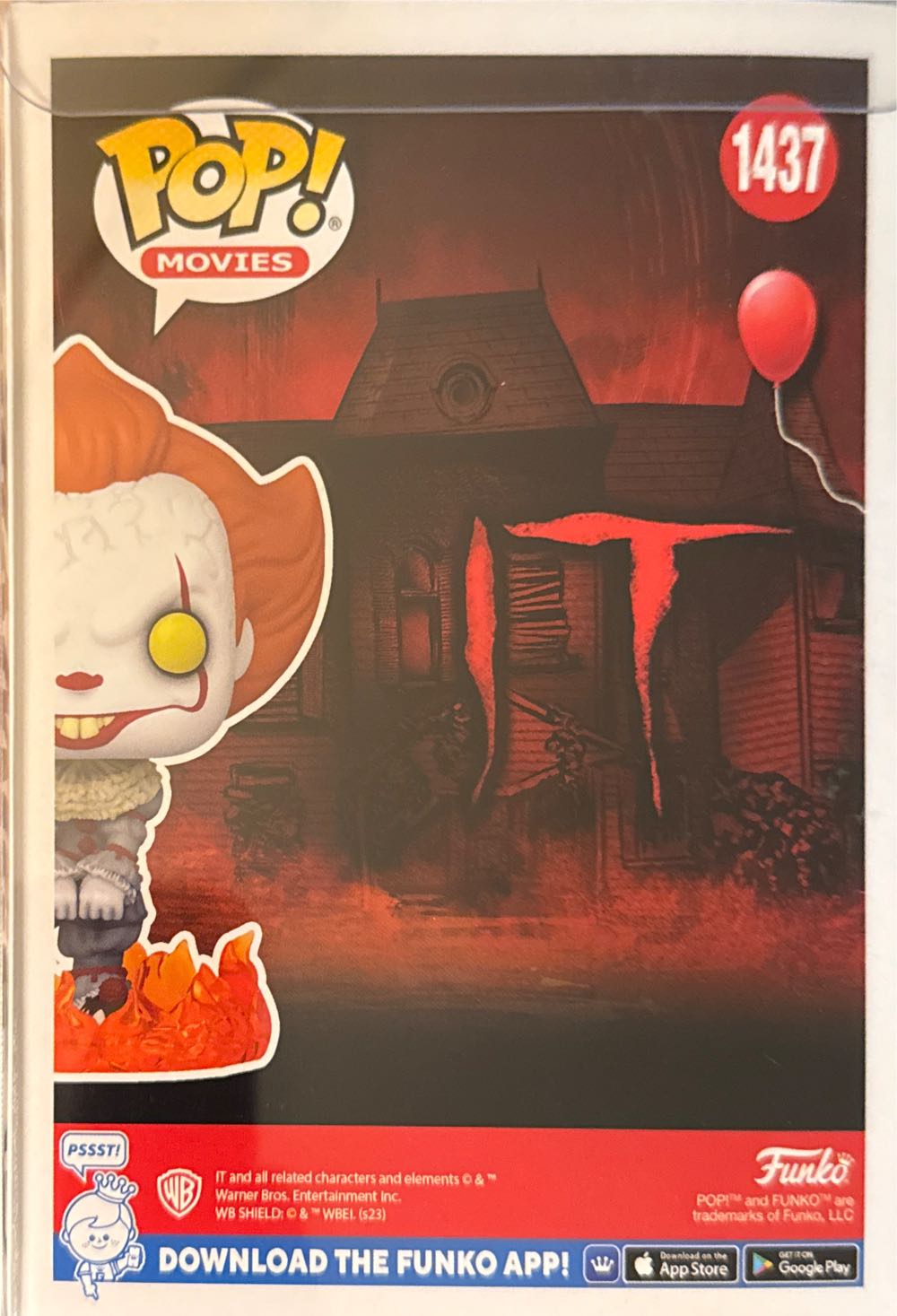 Pennywise Exclusive - It vinyl figure collectible [Barcode 889698739429] - Main Image 3