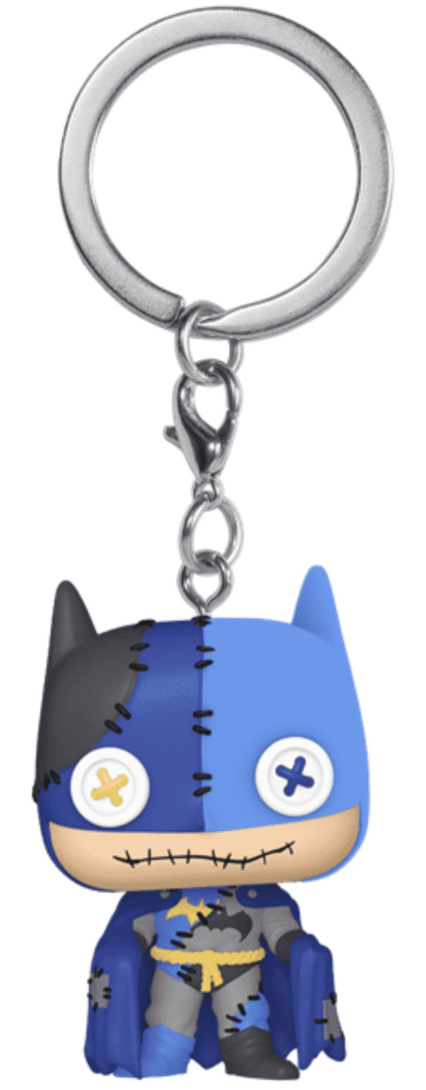 Funko Pop! Keychain: Patchwork Batman  vinyl figure collectible - Main Image 3