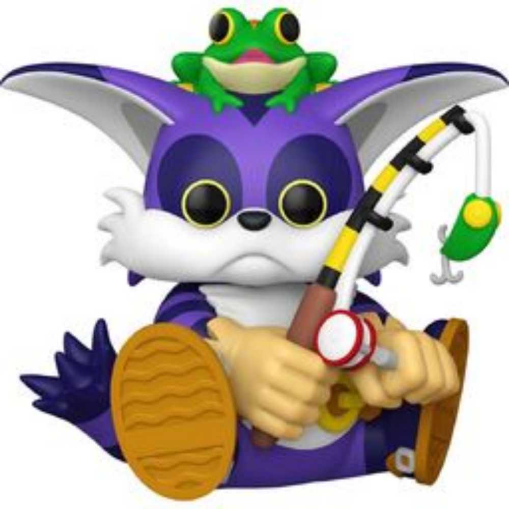 Big The Cat - Sonic the Hedgehog vinyl figure collectible [Barcode 889698838535] - Main Image 2