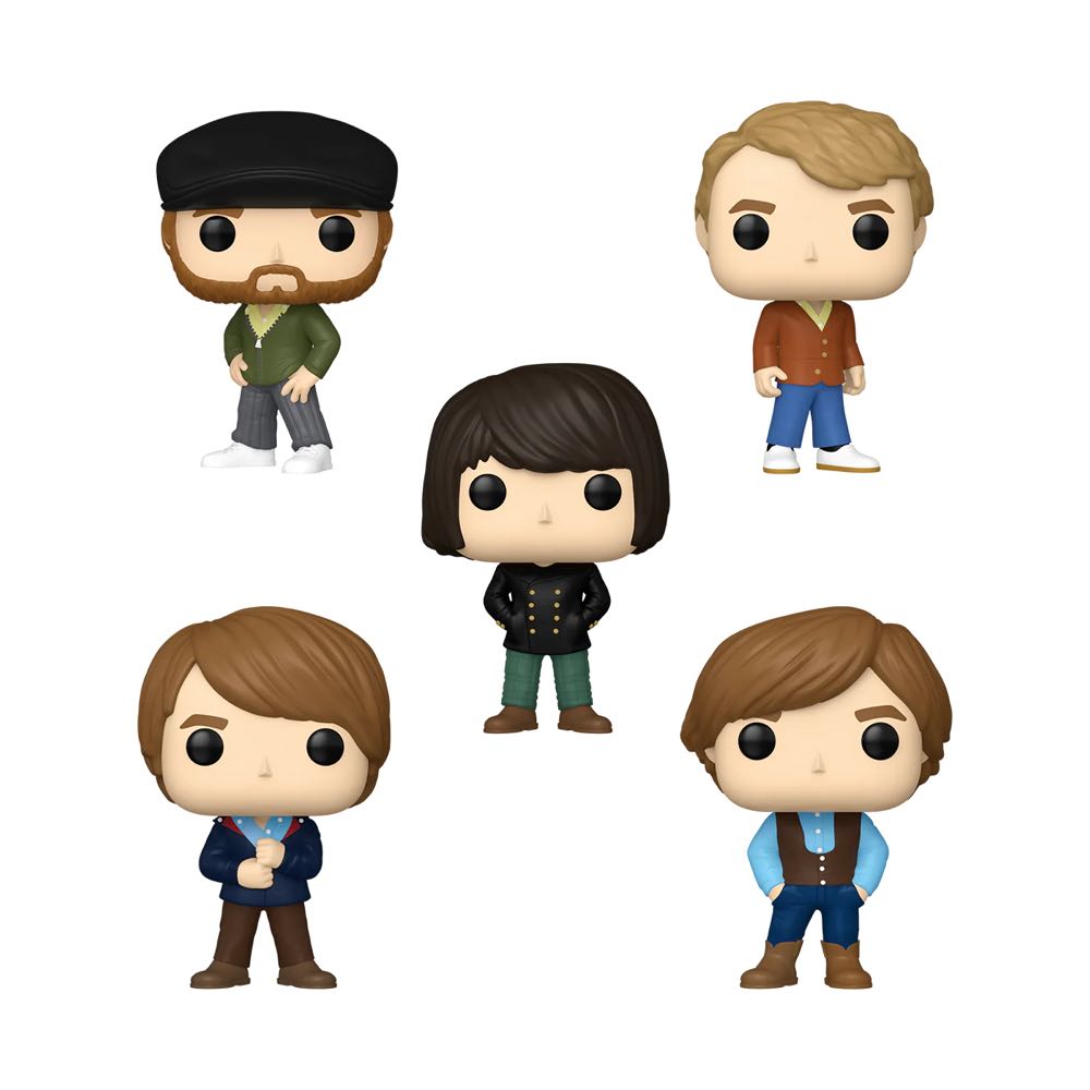 Brian Wilson / Mike Love / Al Jardine / Carl Wilson / Dennis Wilson 5-Pack (The Beach Boys) - Musicians vinyl figure collectible [Barcode 889698840231] - Main Image 3