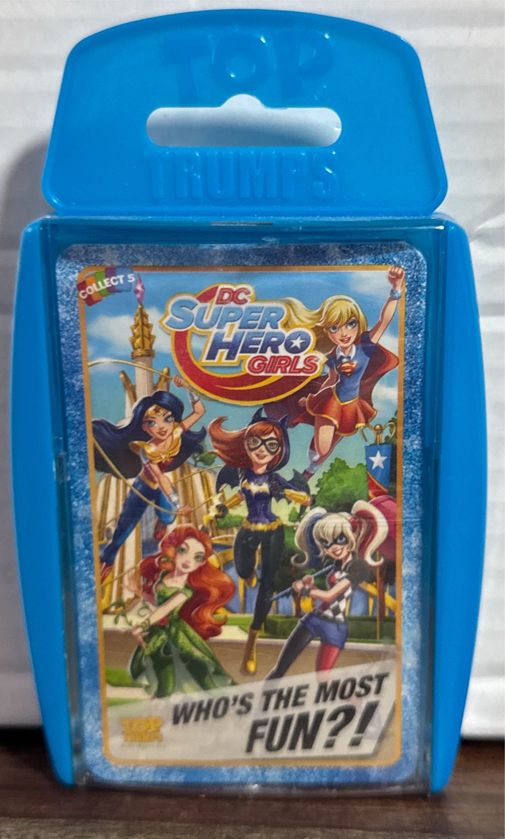 Dc Superhero Girls Top Trumps Card Game  vinyl figure collectible [Barcode 885996002067] - Main Image 2