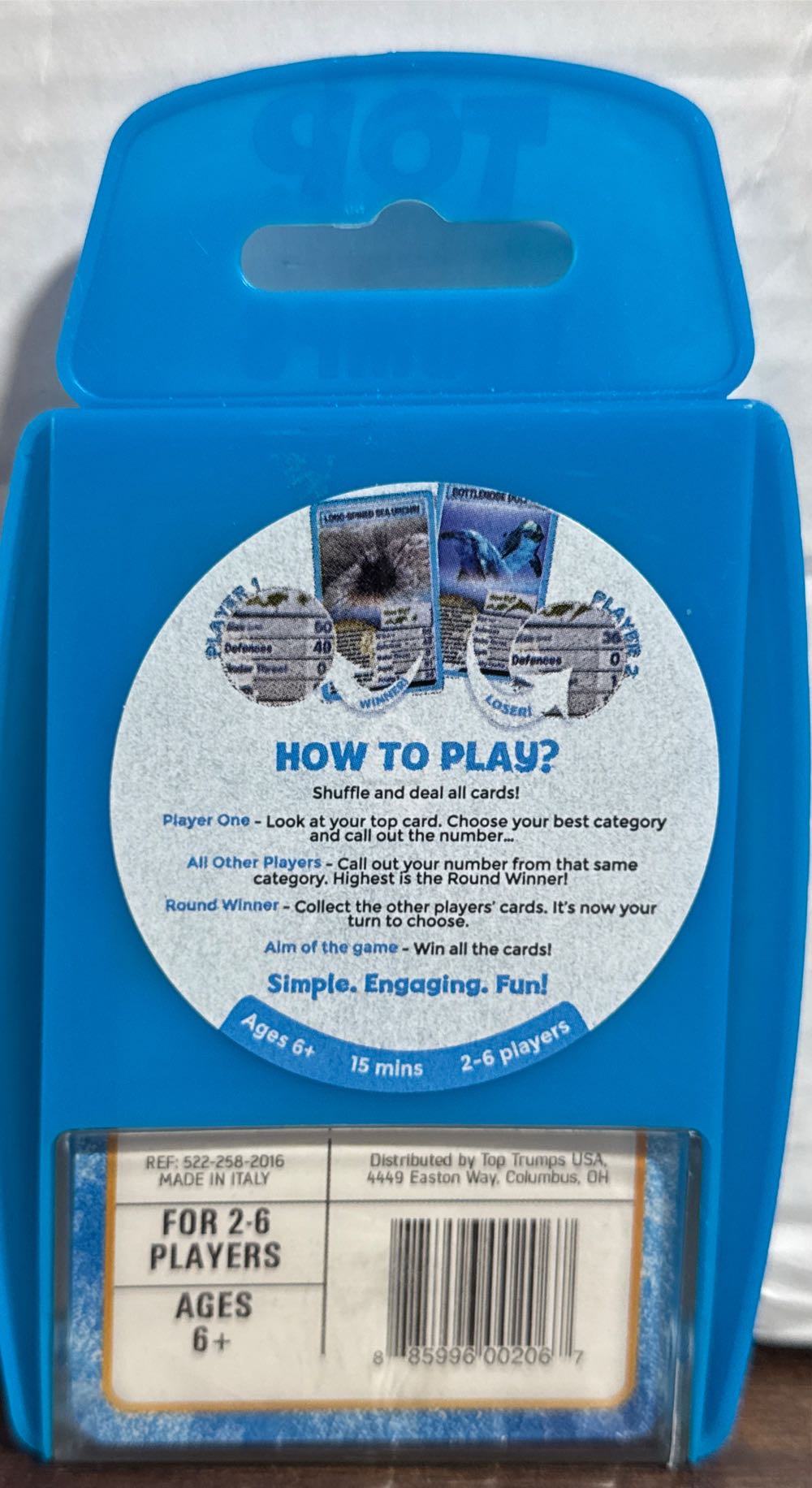 Dc Superhero Girls Top Trumps Card Game  vinyl figure collectible [Barcode 885996002067] - Main Image 3