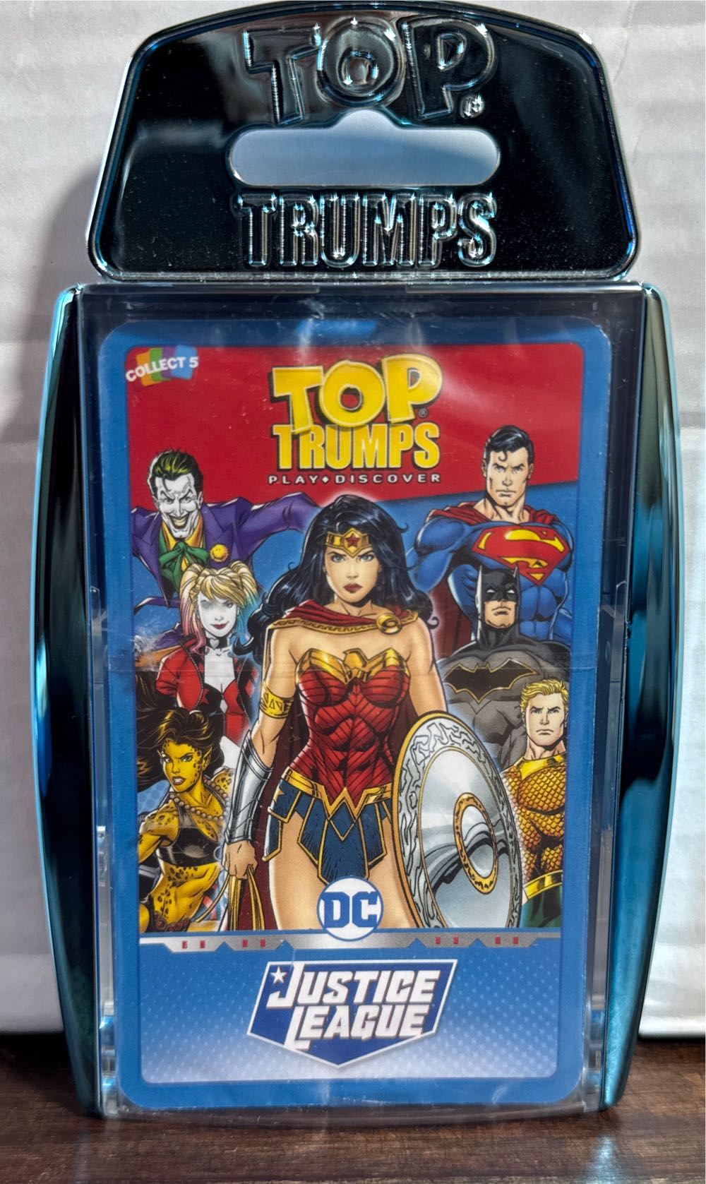 Top Trumps Justice League Card Game Dc Games  vinyl figure collectible [Barcode 5036905036993] - Main Image 2