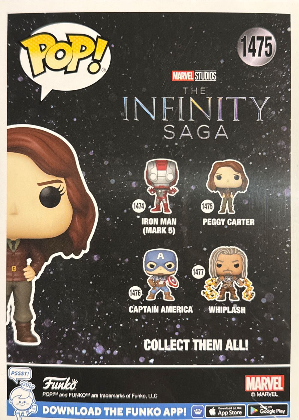 Peggy Carter - Marvel Universe vinyl figure collectible [Barcode 889698837903] - Main Image 4