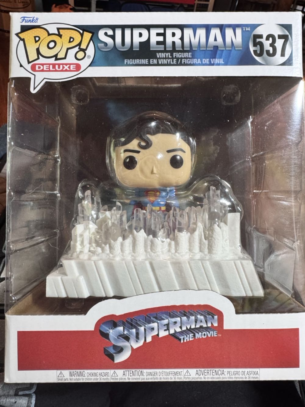 Superman: The Movie - Superman with crystal control panel - DC Universe vinyl figure collectible [Barcode 889698807623] - Main Image 4