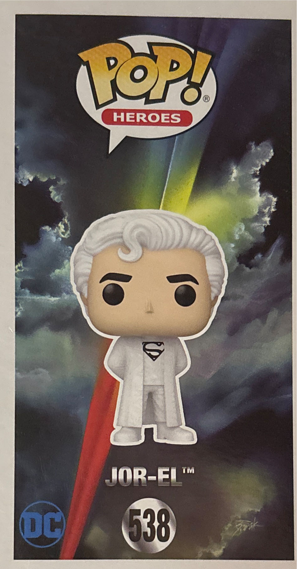 Superman #538 Jor-El - DC Universe vinyl figure collectible [Barcode 889698807630] - Main Image 3