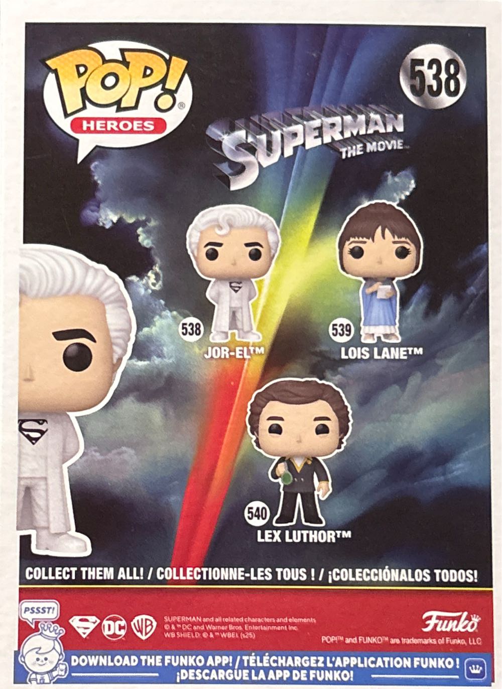 Superman #538 Jor-El - DC Universe vinyl figure collectible [Barcode 889698807630] - Main Image 4