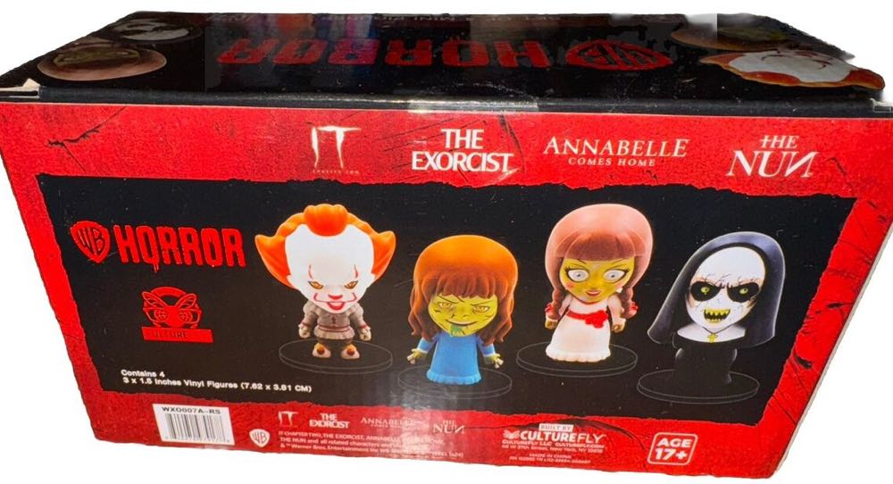 Culturefly WB Horror 4 Set (It, The Exorcist, Annabelle, The Nun)  vinyl figure collectible [Barcode 840070979178] - Main Image 3