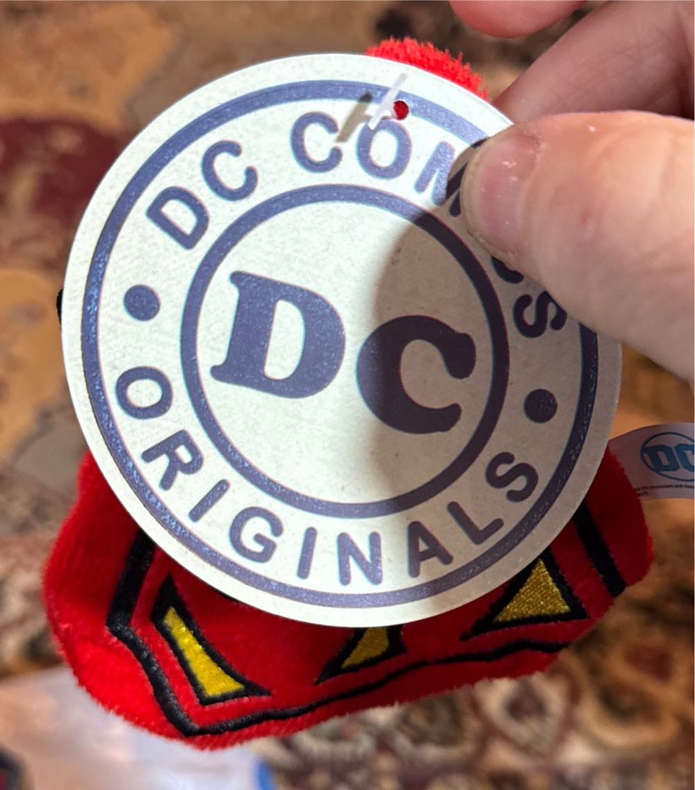 Superman Shield Shaped Dog Toy  vinyl figure collectible - Main Image 2