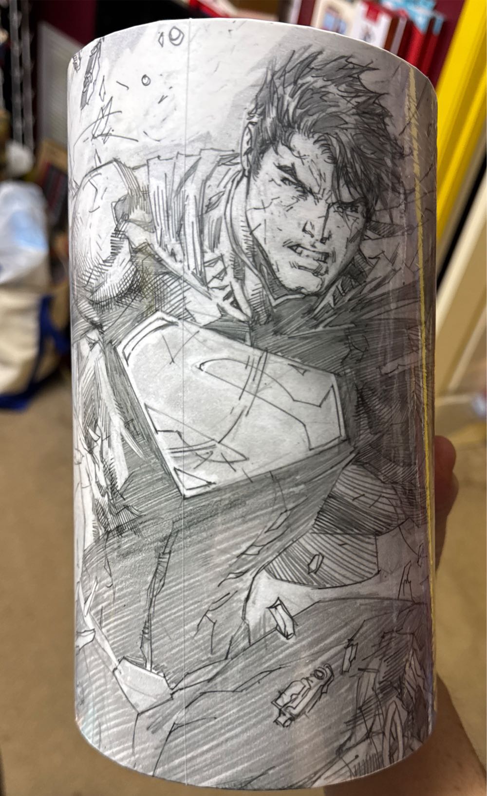 Dc Collectibles Dc Comics Blueline Superman Action Figure  vinyl figure collectible [Barcode 761941339412] - Main Image 2