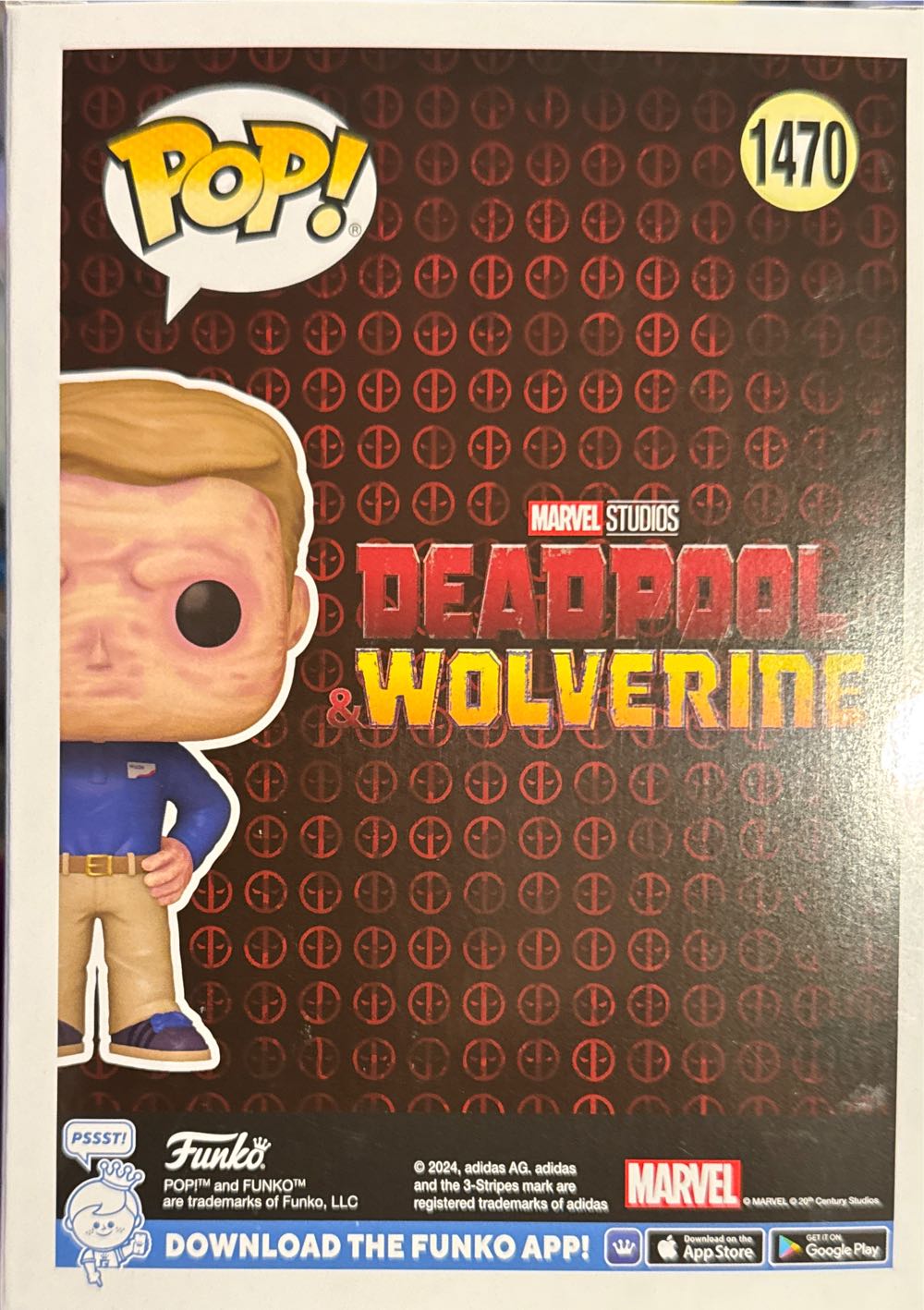 Wade Wilson (Assistant To The Assistant Regional Manager Drivemax) - Deadpool vinyl figure collectible [Barcode 889698849067] - Main Image 2