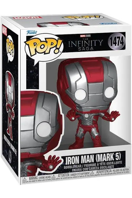 Iron Man (Mark 5) - Iron Man vinyl figure collectible [Barcode 889698837897] - Main Image 2
