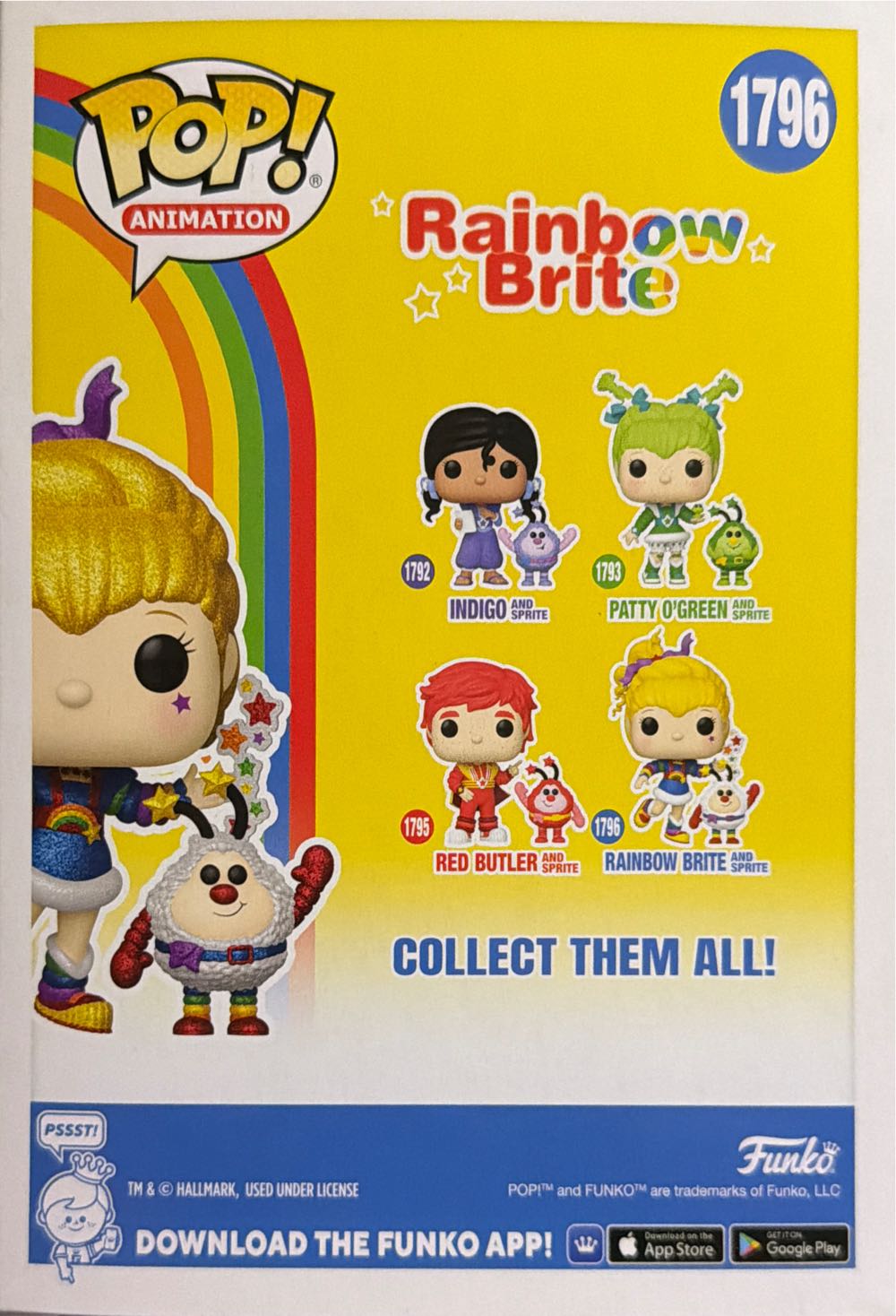 Rainbow Brite -1796- Rainbow Brite & Sprite - Naruto vinyl figure collectible [Barcode 889698844895] - Main Image 2
