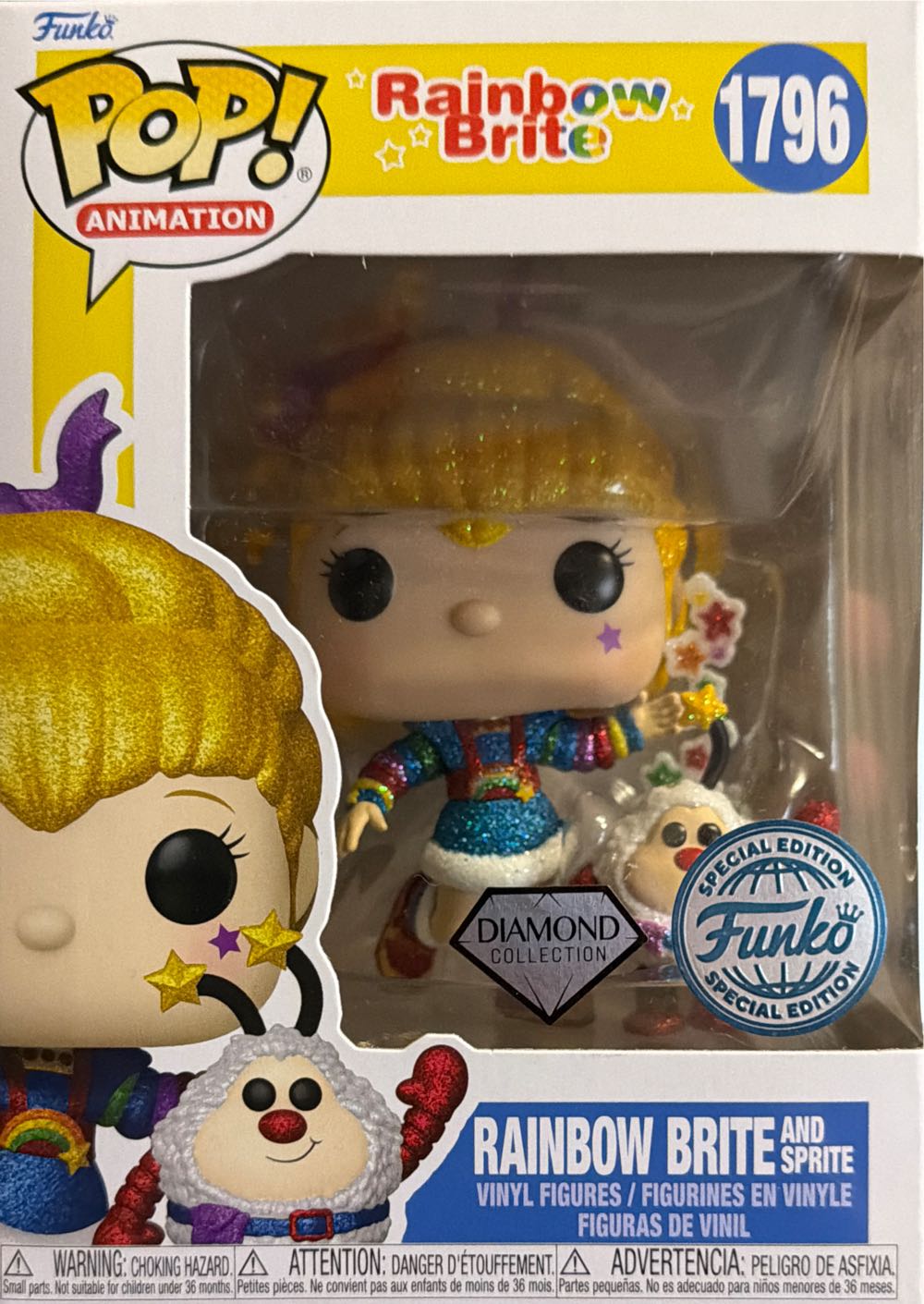 Rainbow Brite -1796- Rainbow Brite & Sprite - Naruto vinyl figure collectible [Barcode 889698844895] - Main Image 4
