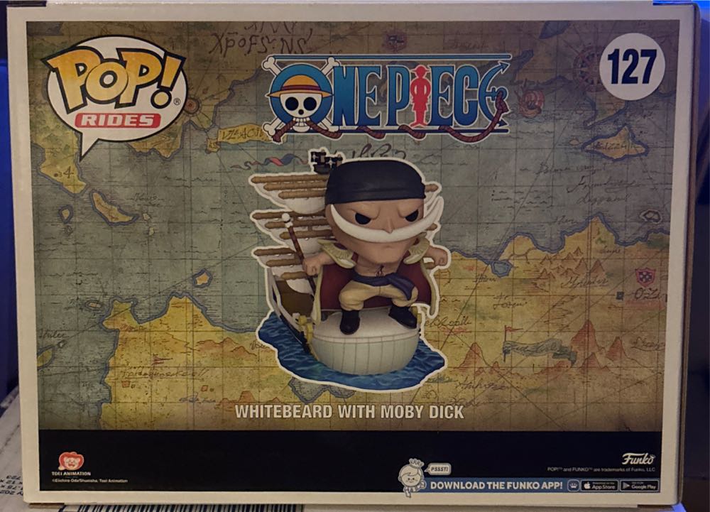 Whitebeard With Moby Dick - One Piece vinyl figure collectible [Barcode 889698845717] - Main Image 3