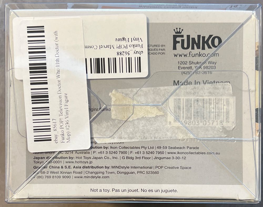 Eleventh Doctor - Doctor Who vinyl figure collectible [Barcode 849803057183] - Main Image 2