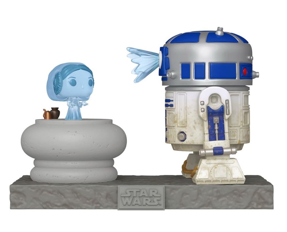 R2-D2 And Princess Leia Hologram - Star Wars vinyl figure collectible [Barcode 889698837996] - Main Image 3