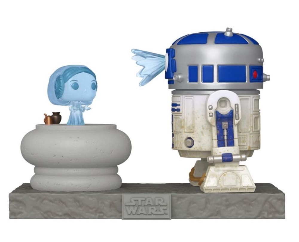 R2-D2 And Princess Leia Hologram - Star Wars vinyl figure collectible [Barcode 889698837996] - Main Image 5