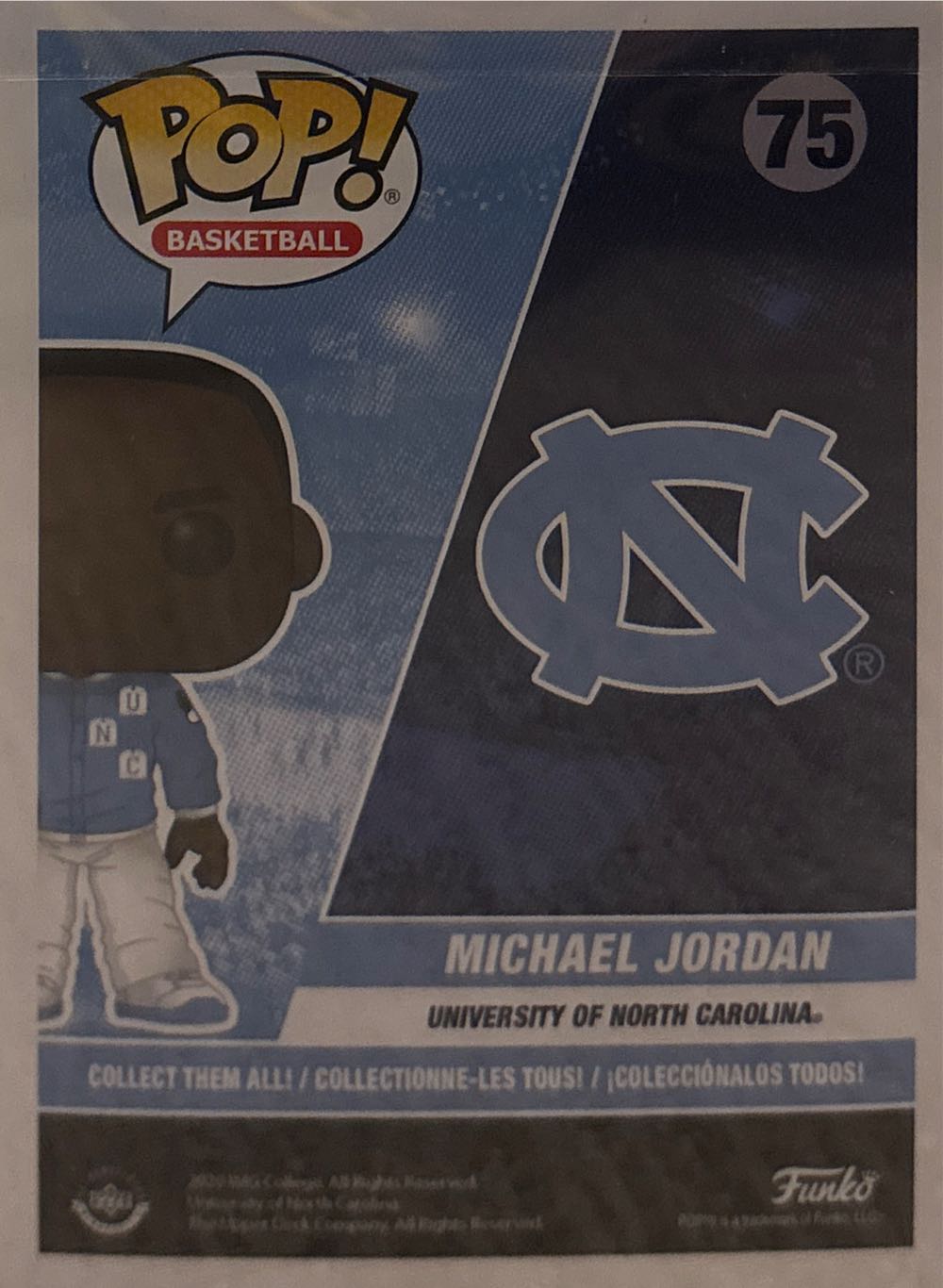 Michael Jordan Unc Funko Pop *  vinyl figure collectible [Barcode 12651439] - Main Image 2
