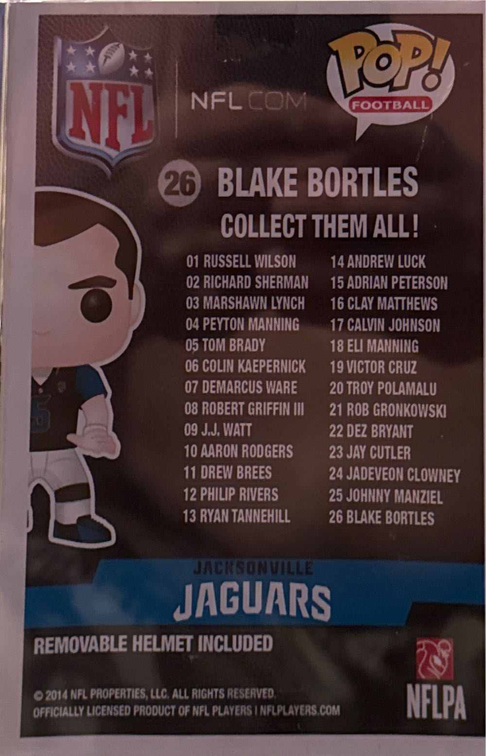 Blake Bortles - NFL vinyl figure collectible - Main Image 2