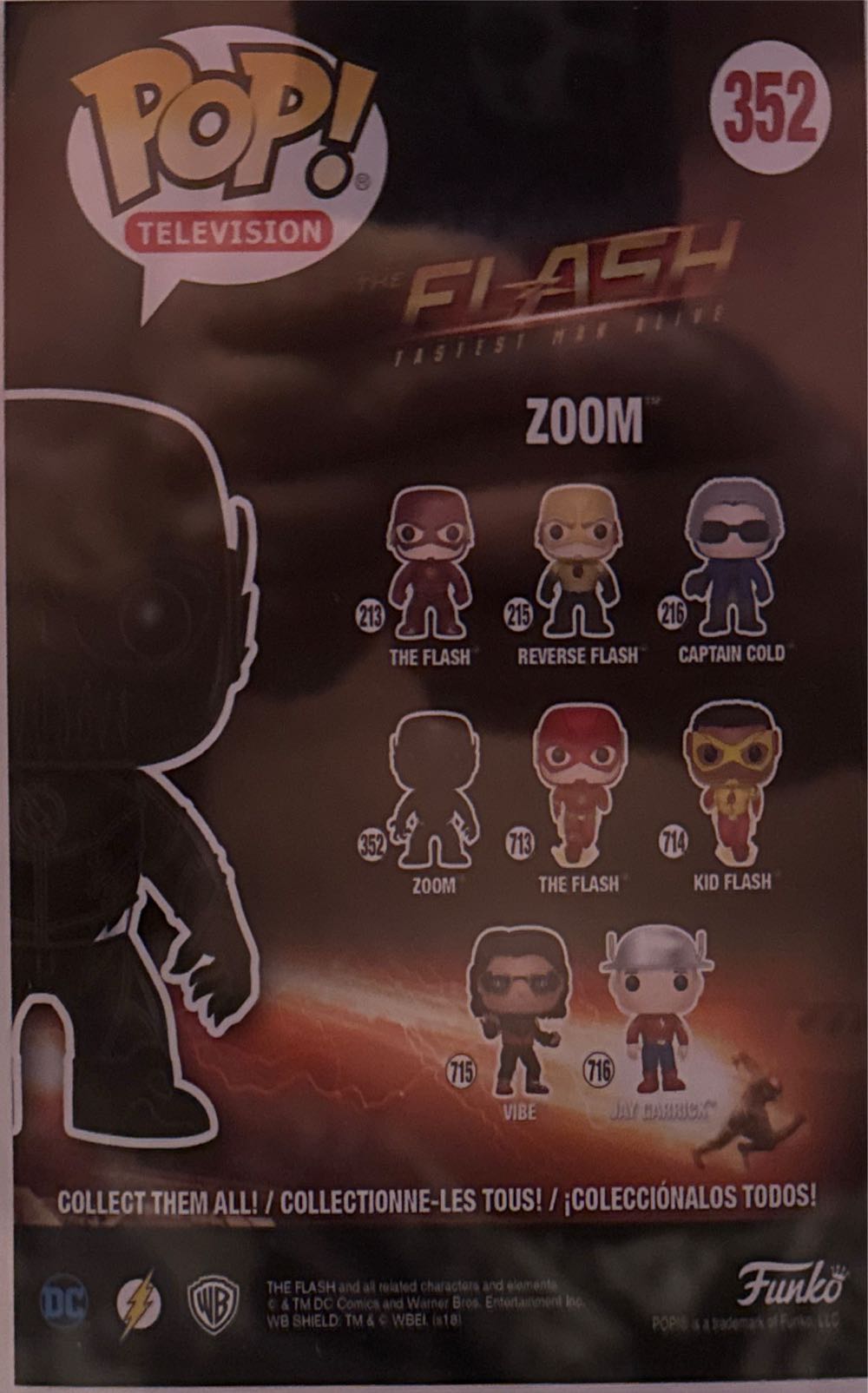 Zoom - DC: Superheroes vinyl figure collectible - Main Image 2