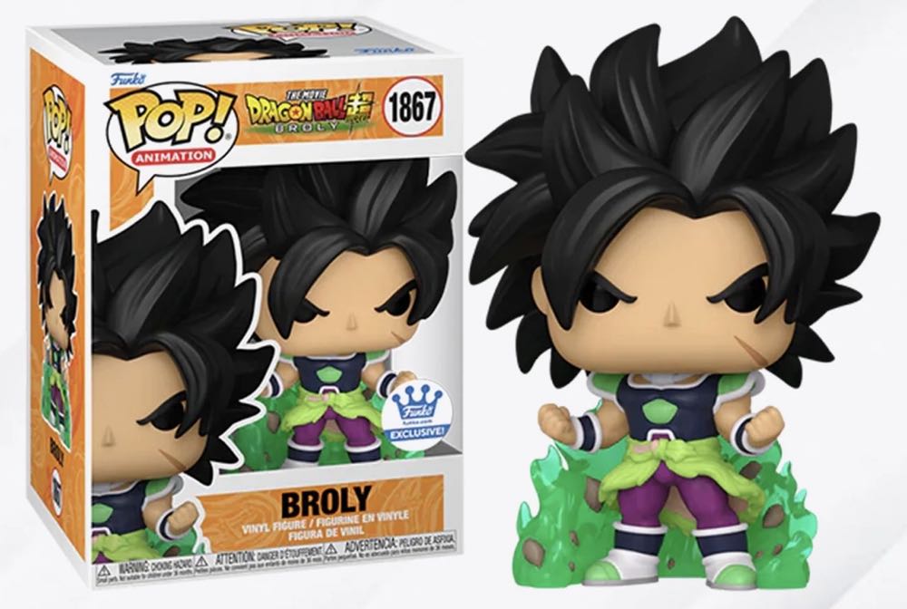 Broly  vinyl figure collectible [Barcode 889698816779] - Main Image 2