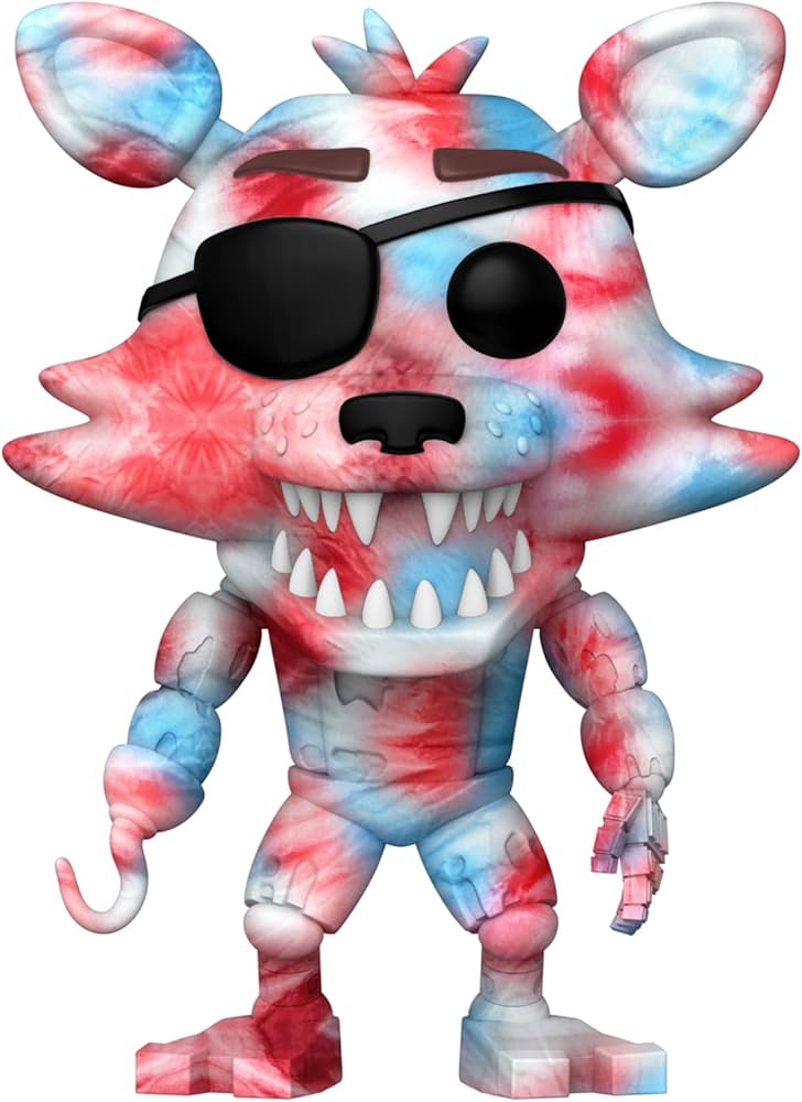 FNAF - Tie-Dye Foxy - Five Nights at Freddy’s vinyl figure collectible - Main Image 2