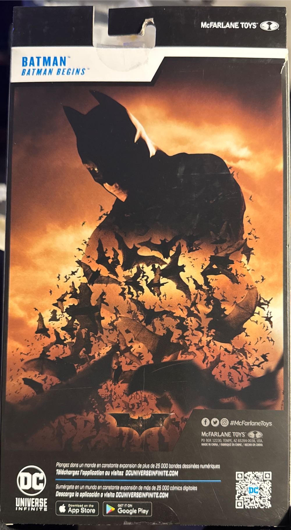 Mcfarlane Toys Dc Multiverse Batman Batman Begins 7in Action Figure  vinyl figure collectible [Barcode 787926173024] - Main Image 2