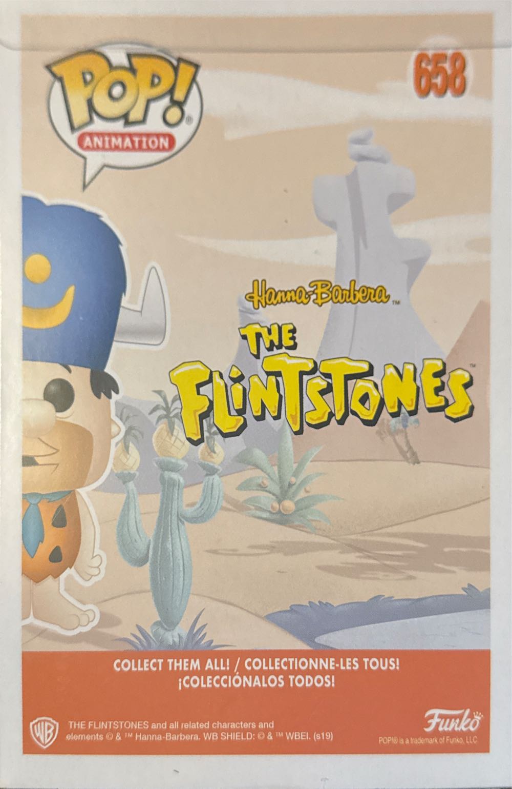 Fred Flintstone - Hanna-Barbera vinyl figure collectible - Main Image 2