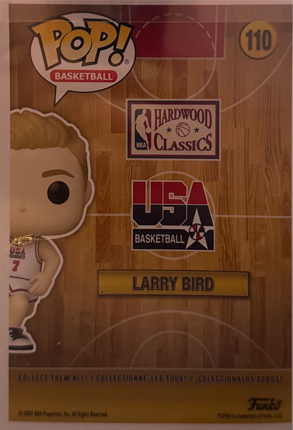 Larry Bird - NBA vinyl figure collectible - Main Image 2