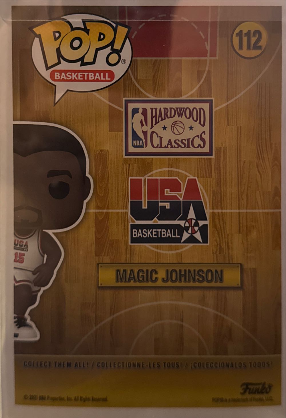 Magic Johnson - NBA vinyl figure collectible - Main Image 2