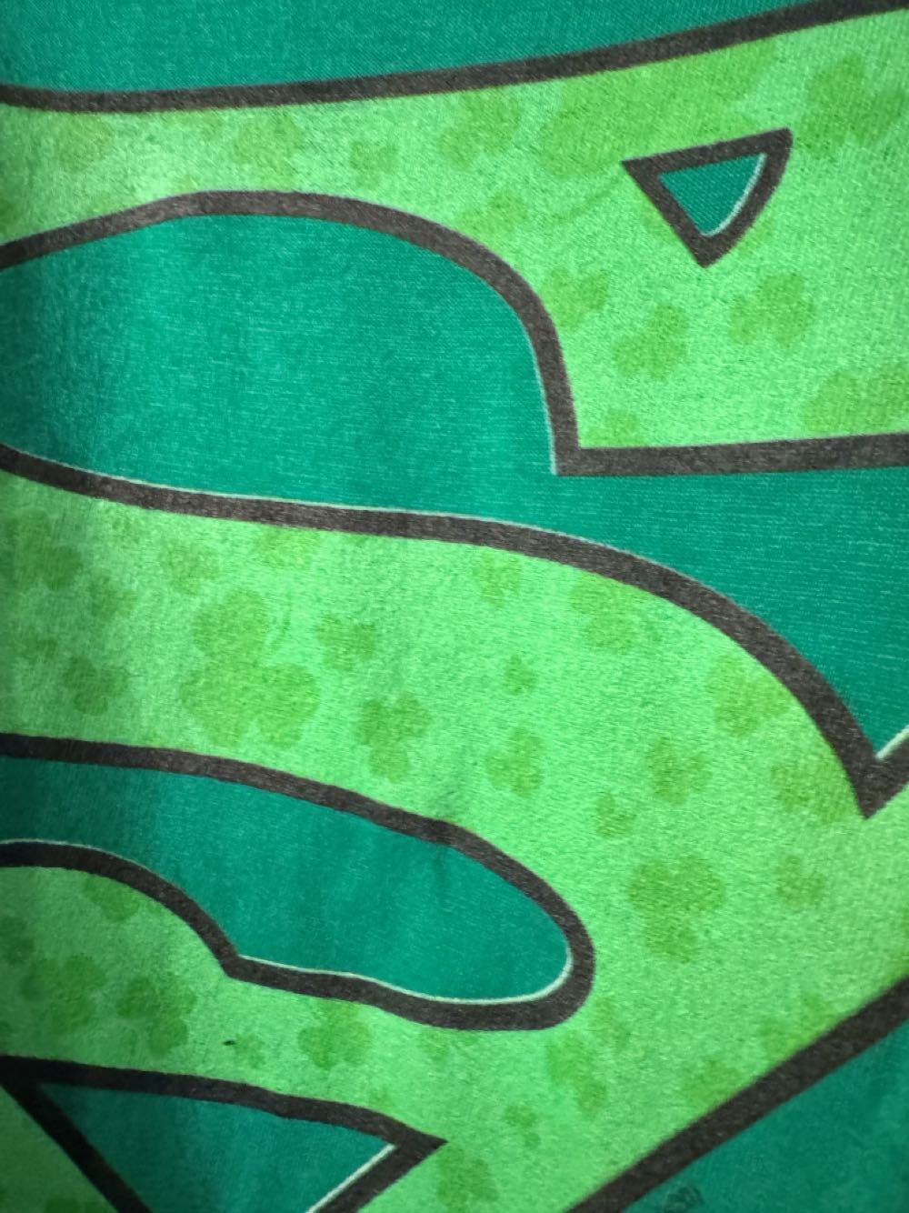 Superman Tshirt - St Patty’s Day  vinyl figure collectible - Main Image 3