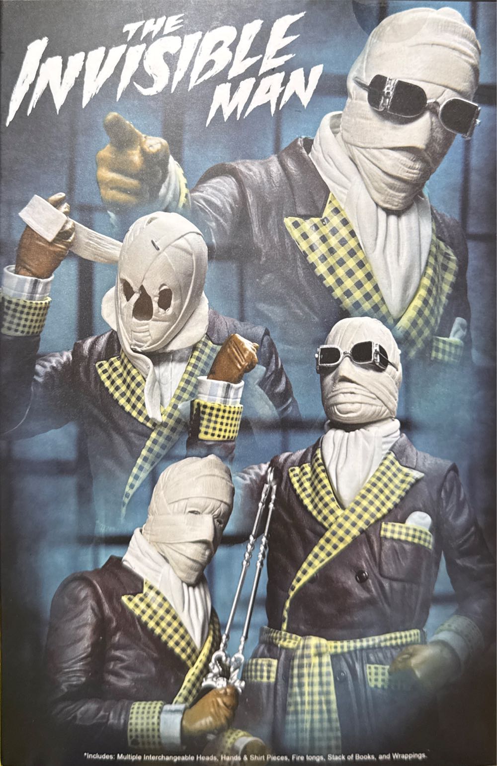 Invisible Man - Universal Monsters vinyl figure collectible [Barcode 634482048573] - Main Image 4