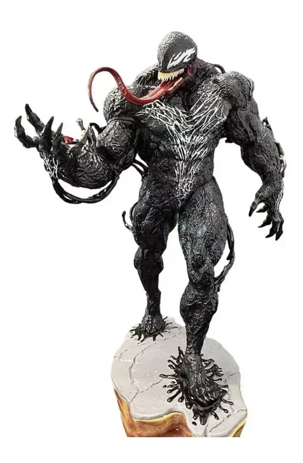 12” Venom Symbiotic Action Figure PVC Movie Statue  vinyl figure collectible - Main Image 3