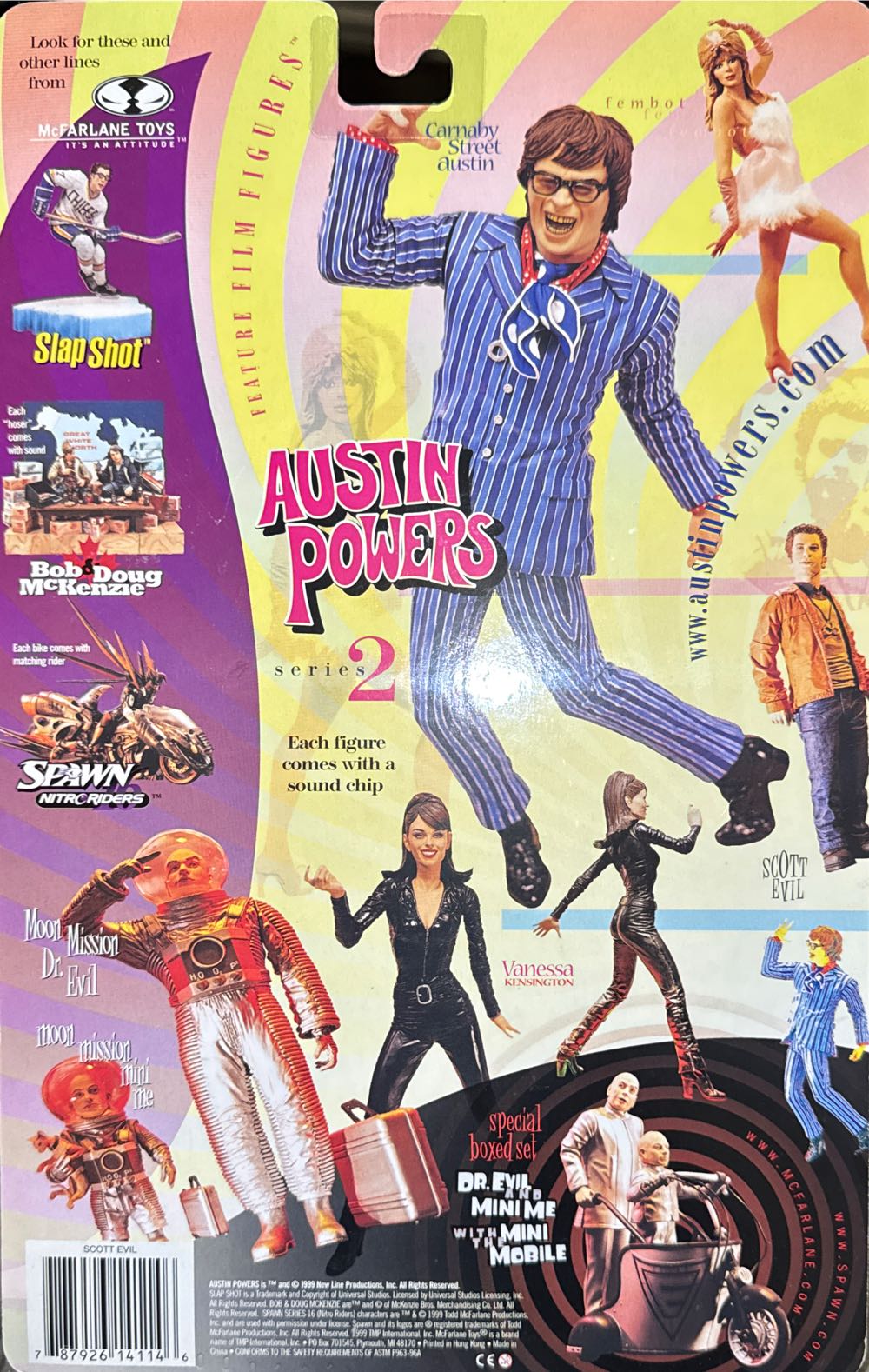 Scott Evil - Austin Powers vinyl figure collectible [Barcode 787926141146] - Main Image 2