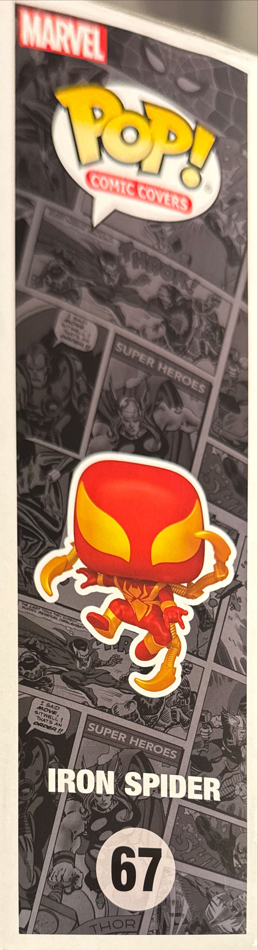 Iron Spider Comic Cover - Marvel Universe vinyl figure collectible [Barcode 889698845274] - Main Image 3