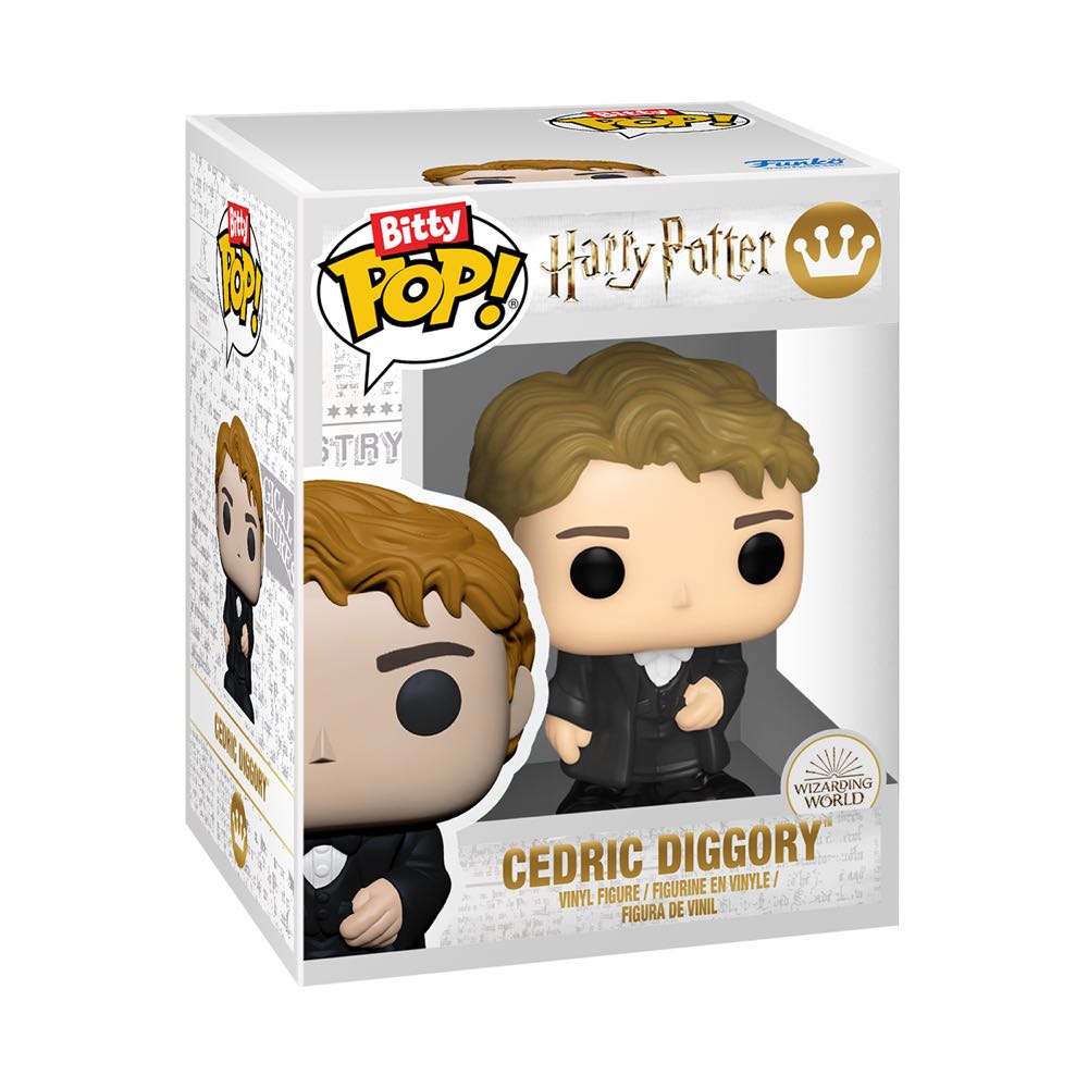 Funko Bitty Pop Hp Gof Harry 4-pack And A Surprise Mystery Mini Figure 0.9 Inch 2.2 Cm Harry Potter Collectable Stackable Display Shelf Included Gift Idea Party Bags Stocking  vinyl figure collectible [Barcode 889698836548] - Main Image 3