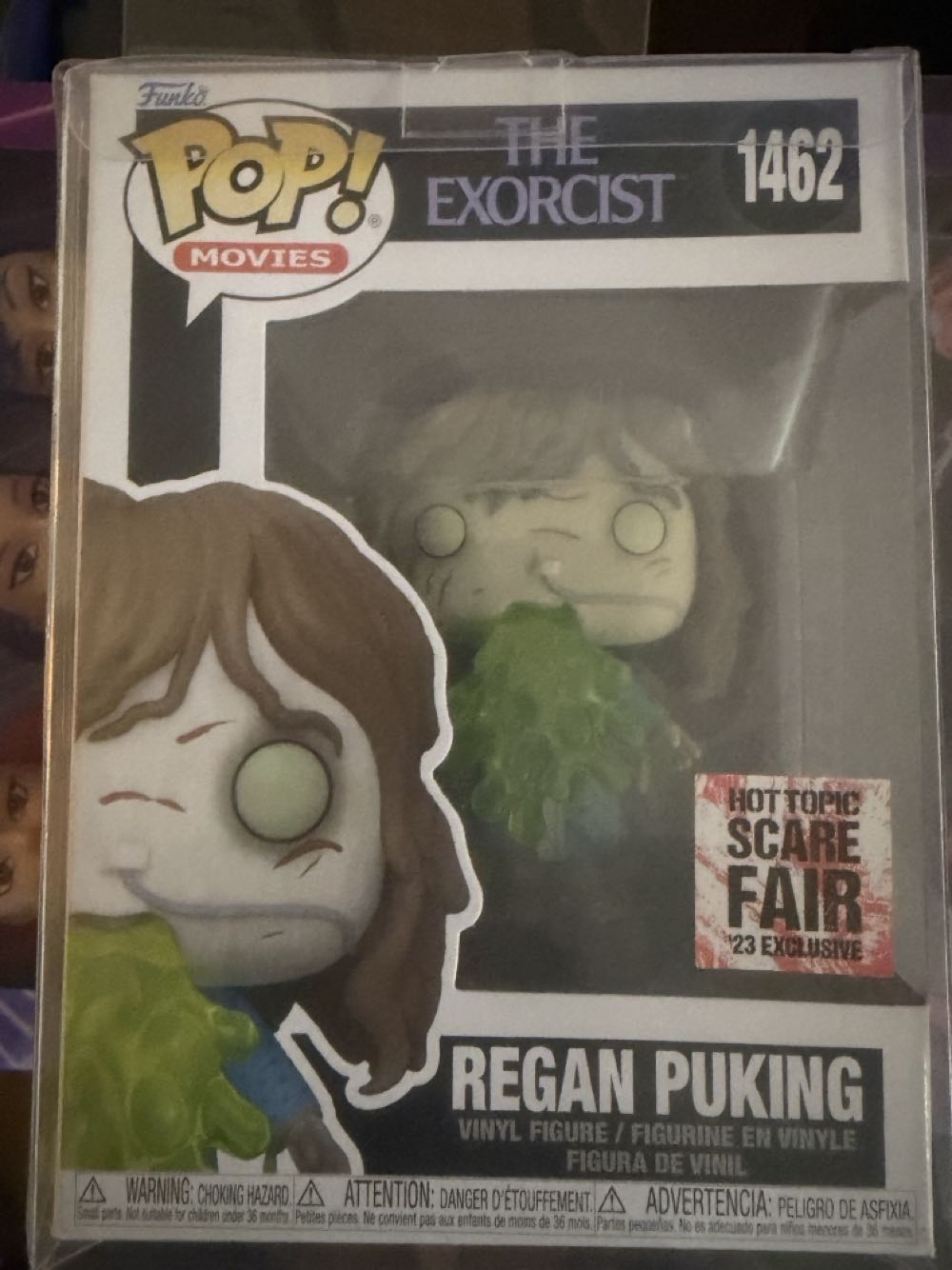 Regan Puking Special Edition #1462 - The exorcist - The Exorcist vinyl figure collectible - Main Image 2