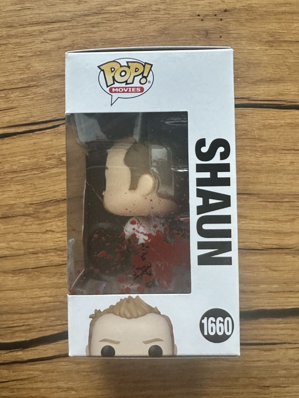 Shaun Of The Dead: Shaun (with Pool Cue) - Shaun of the Dead vinyl figure collectible [Barcode 889698849319] - Main Image 3