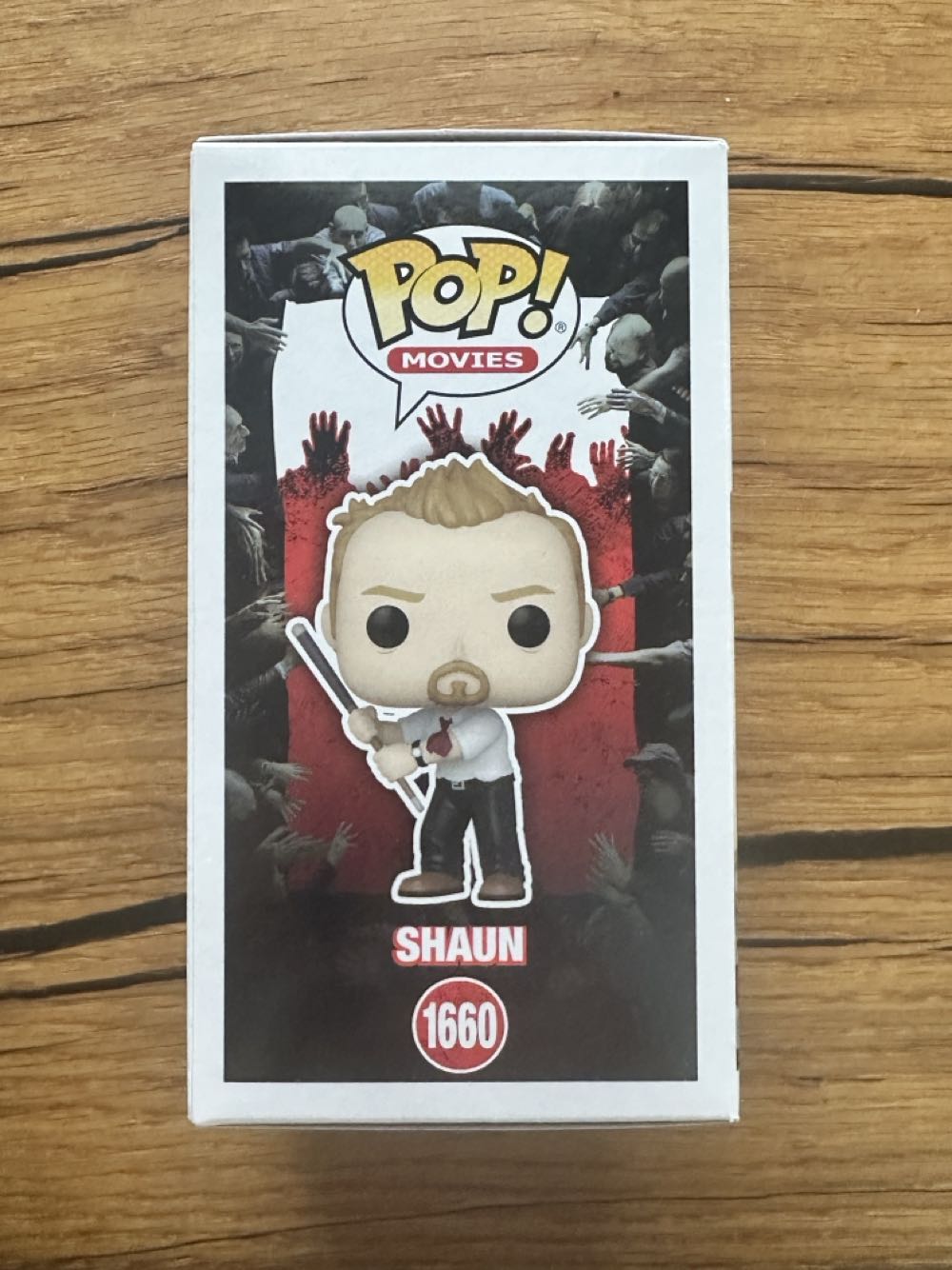 Shaun Of The Dead: Shaun (with Pool Cue) - Shaun of the Dead vinyl figure collectible [Barcode 889698849319] - Main Image 4
