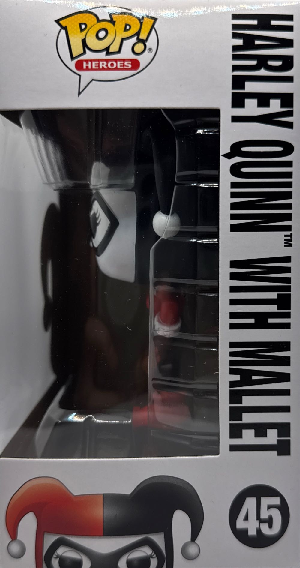 Harley Quinn with Mallet 45 - DC: Superheroes vinyl figure collectible - Main Image 4