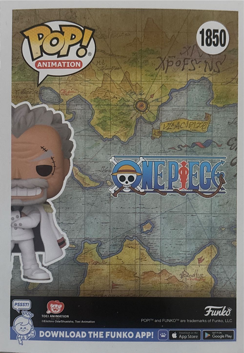 Monkey D Garp - One Piece vinyl figure collectible [Barcode 889698844819] - Main Image 3