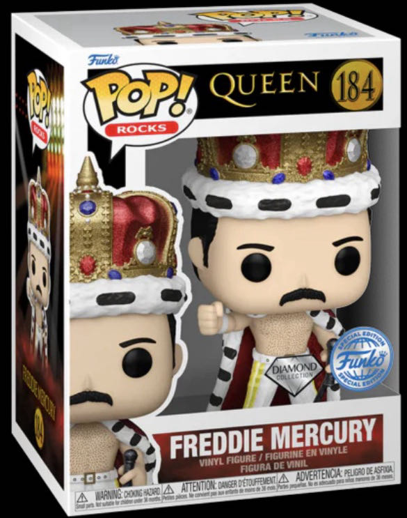 Freddie Mercury - Queen vinyl figure collectible [Barcode 889698663700] - Main Image 2