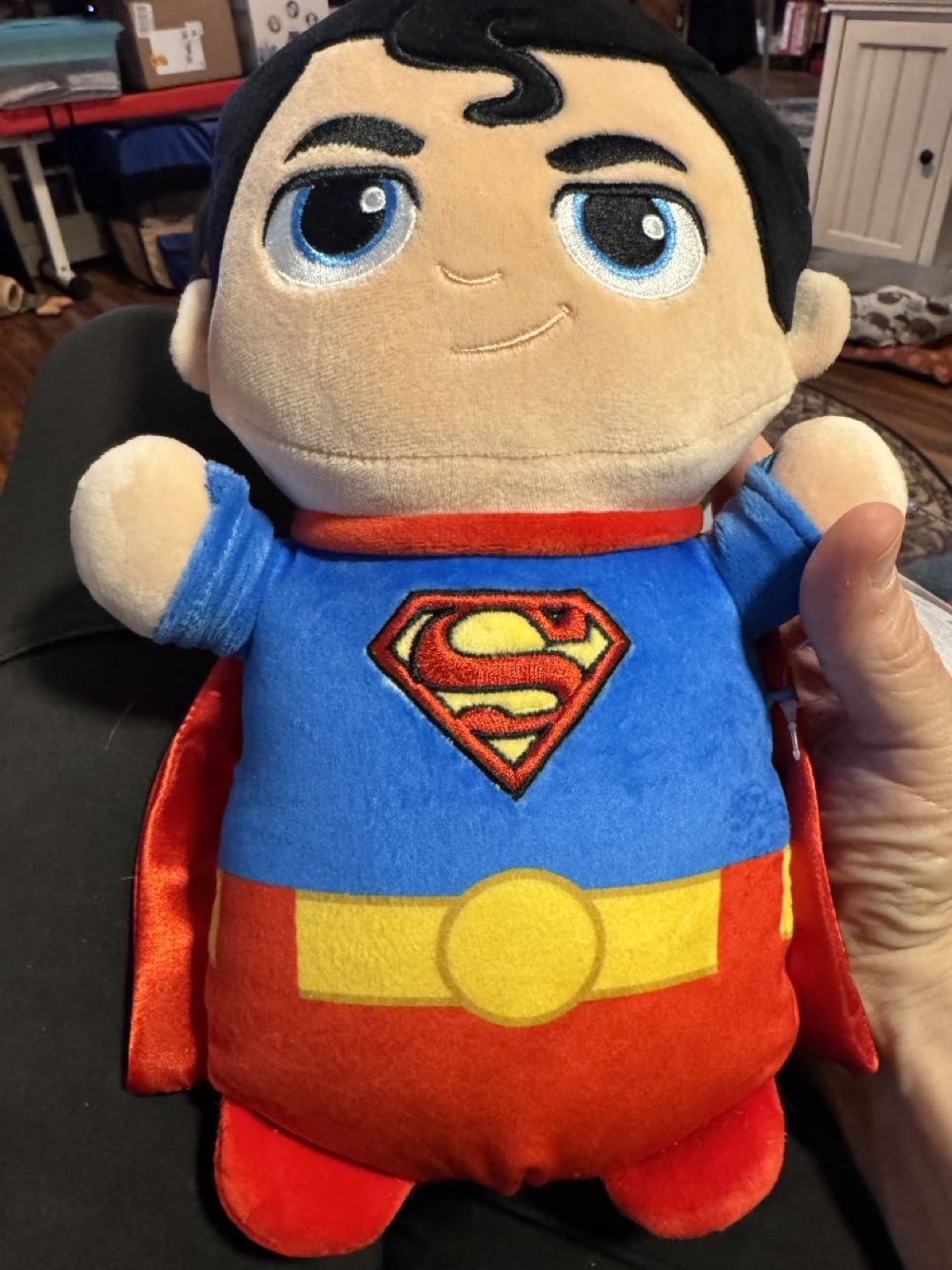Squishmallows Original 10-inch Dc Superman Hugmees Medium-sized Ultrasoft Official Jazwares Plush  vinyl figure collectible [Barcode 191726858911] - Main Image 2