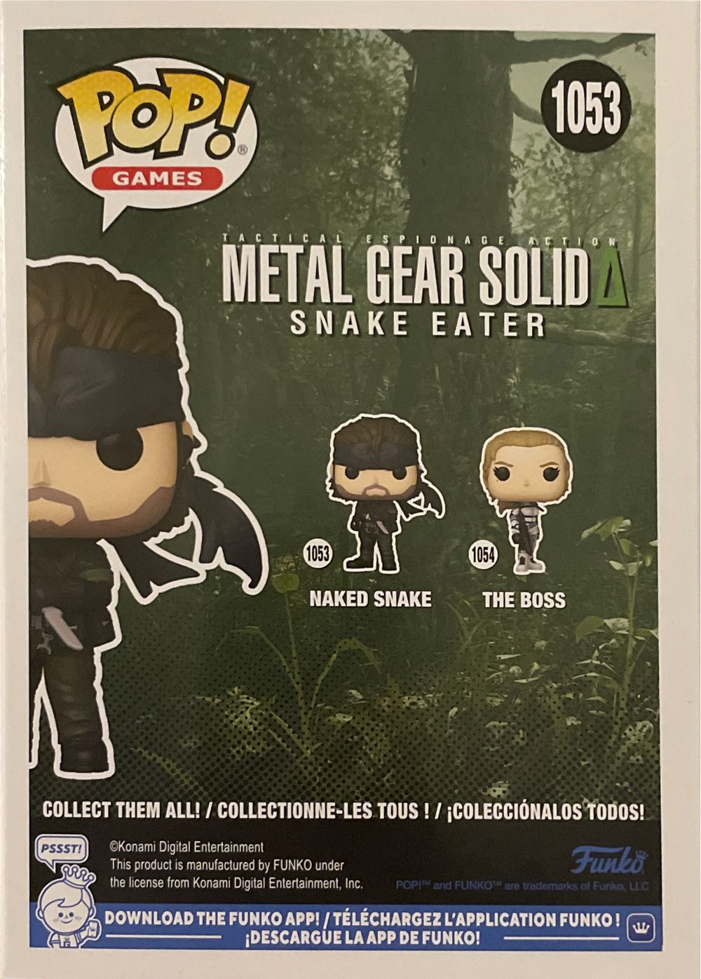 Naked Snake  vinyl figure collectible [Barcode 889698849265] - Main Image 3